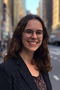 Photograph headshot of Olivia Corriere, NYGB Analyst.